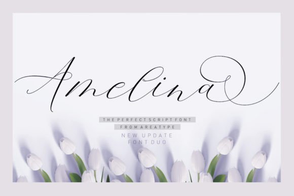 Amelina Duo: A Script Handwritten Font for Makers
