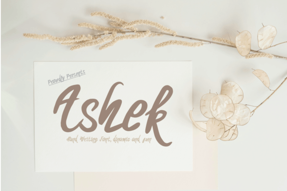 Ashek Font: A Dynamic Script for Modern Web Design