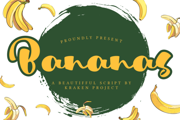Bananas: The Stylish Script Font for Crafters