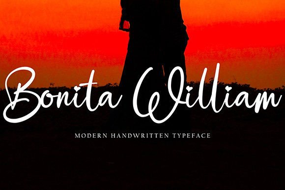 Bonita William Font: A Modern Script for Designers