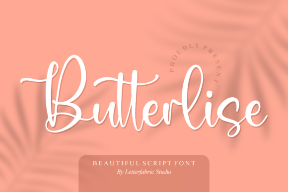 Butterlise: A Script Handwritten Font for Modern Web Design