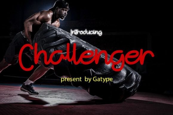 Challenger: A Script Handwritten Font for Bold Campaigns