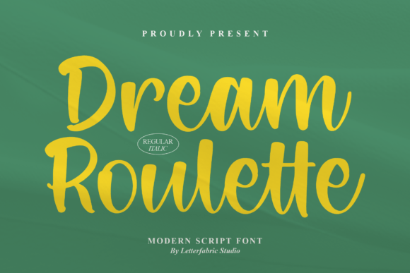 Dream Roulette Font: The Perfect Script for Handmade Brands