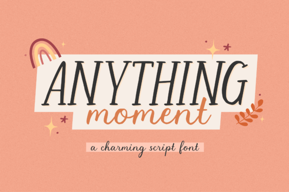 Elevate Editorial Design with the Anything Moment Typeface