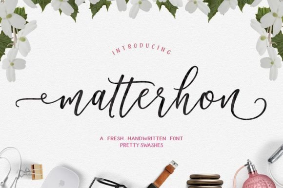 Elevate Your Brand with Matterhon Script Font