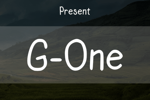 G One: The Stylish Script Font for Scroll-Stopping Designs