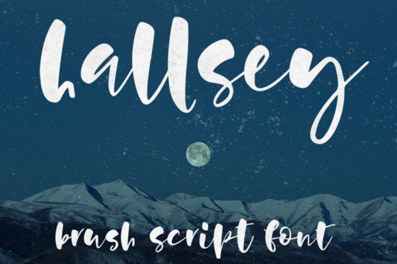 Hallsey: The Double-Lowercase Script Font for Handmade Brands