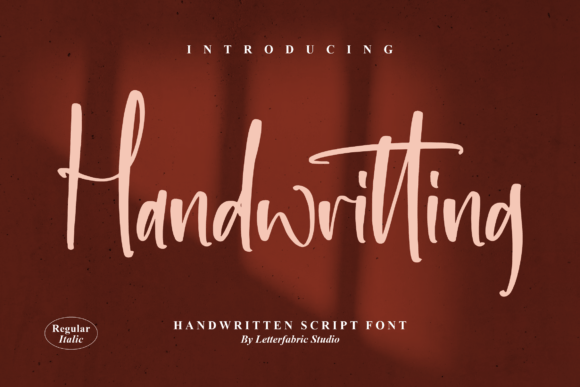 Handwritting: A Script Font for Modern Web Design