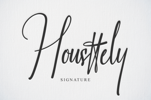 Housttely: The Romantic Script Font for Scroll-Stopping Designs