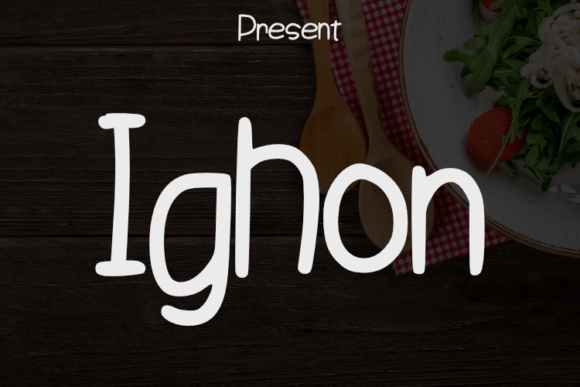 Ighon: A Modern Script Typeface for Elegant Handmade Brands