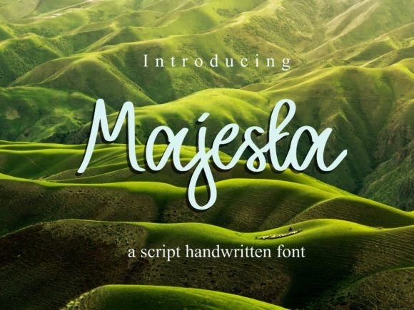 Majesta: The Stylish Script Handwritten Font for Modern Brands