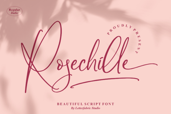 Rosechille: The Perfect Script Font for Modern Branding