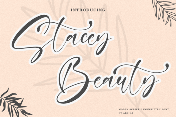 Stacey Beauty: The Script Font That Elevates Your Brand
