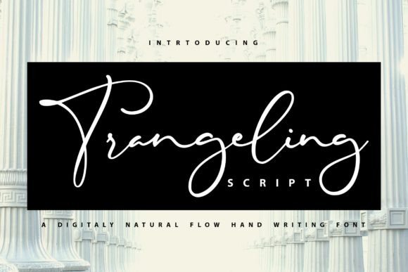 Trangeling Font: Elevate Your Web Design with Casual Script