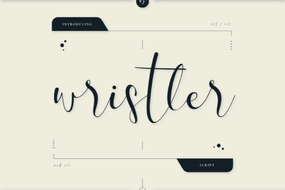Wristler: A Fresh Script Font for Editorial Elegance